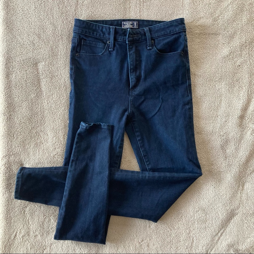 Abercrombie & Fitch Simone high rise sculpt super skinny size 25; 0R